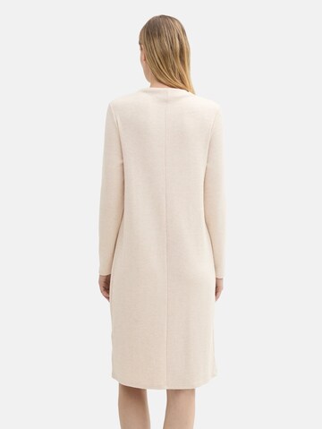 TOM TAILOR Knit dress in Beige