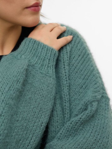 Vero Moda Curve Cardigan 'VMCMaybe' i grøn