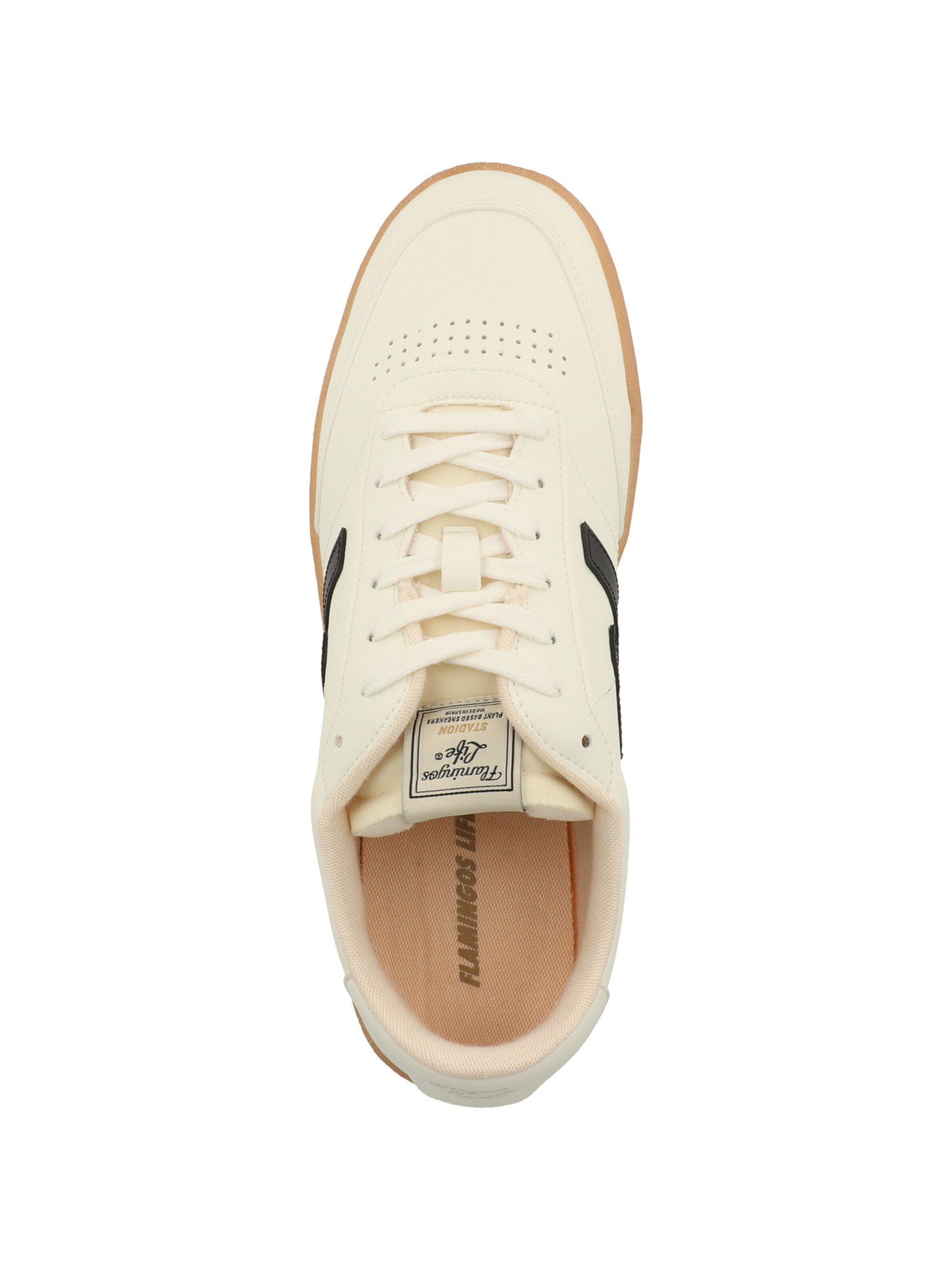 Baskets basses 'Stadion' Flamingos Life en beige