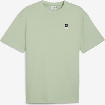 PUMA Shirt 'DOWNTOWN' in Groen: voorkant