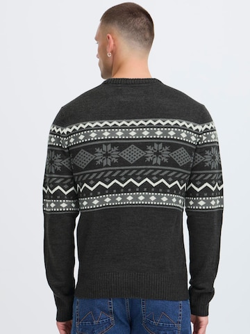 BLEND Strickpullover ' BHNohr ' in Schwarz
