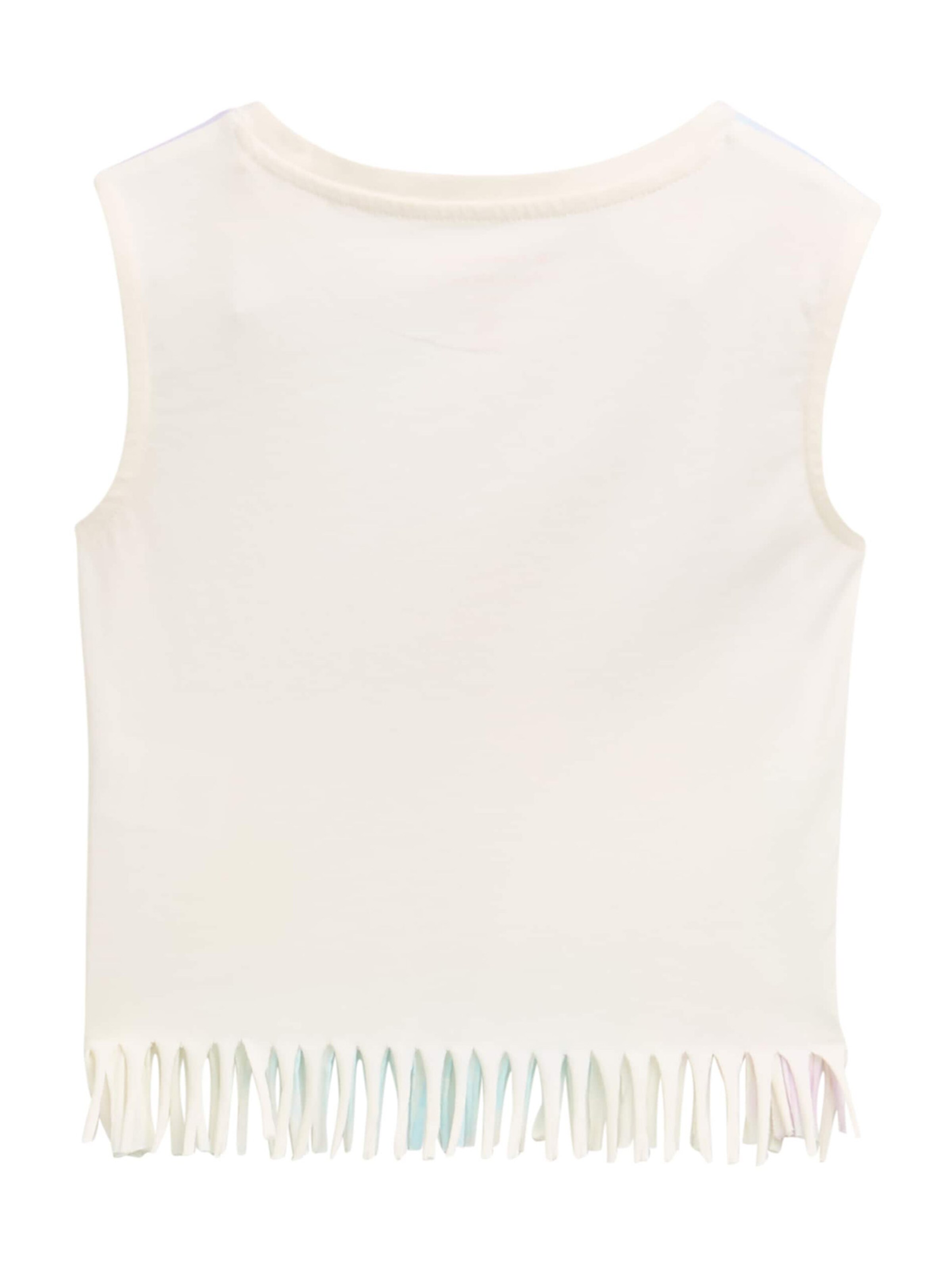 TOM TAILOR Top w kolorze biały