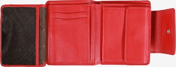 Braun Büffel Lederbörse 'Carpi S' in Rot