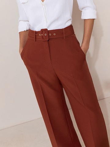 Lipsy Wide Leg Hose in Braun