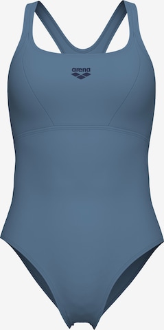 ARENA Badeanzug in Grau: Vorderseite