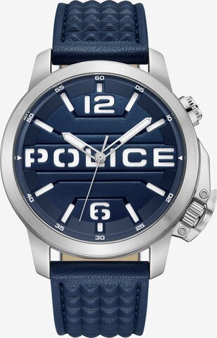 POLICE Analog Watch 'Automated' in Blue: front