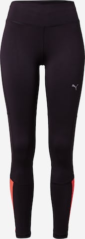 PUMA Workout Pants in Black: front