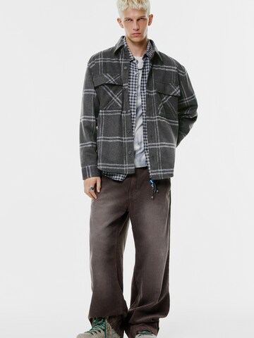 Pull&Bear Tussenjas in Zwart: voorkant