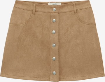 Pull&Bear Skjørt i beige: forside