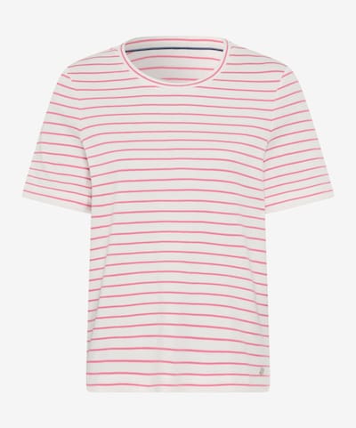 BRAX Shirt 'Cira' in Pink / White, Item view