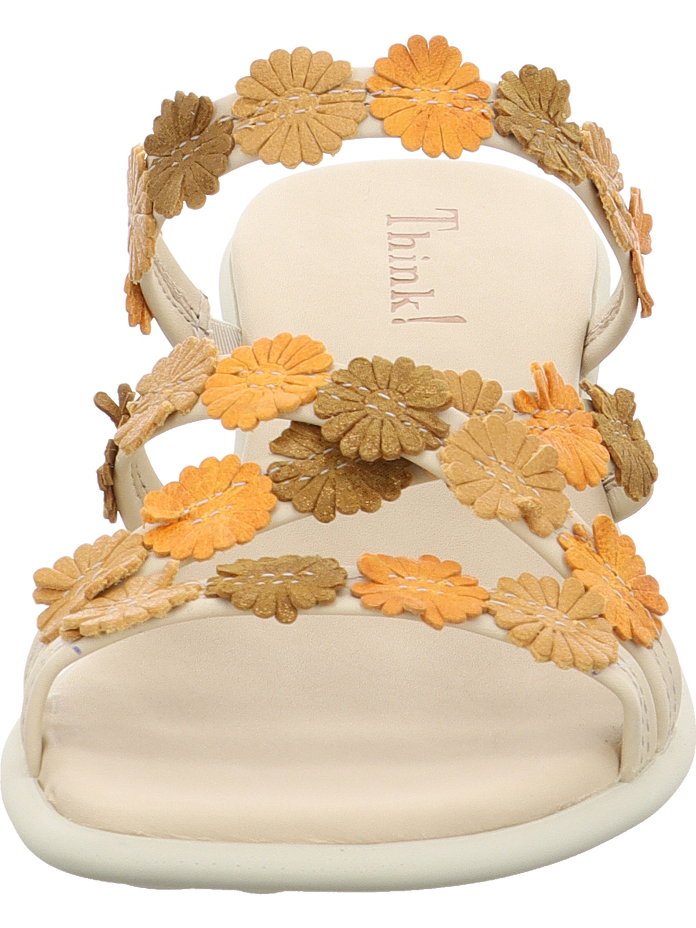 THINK! Pantolette 'Vivi' in Beige