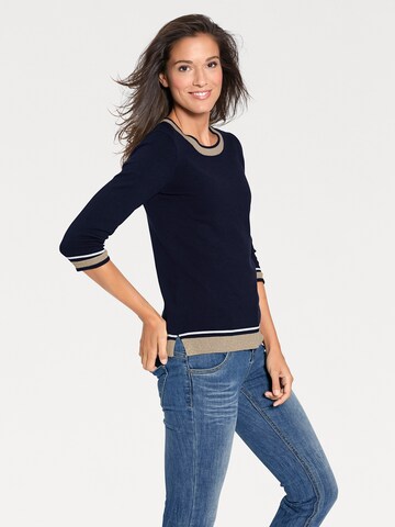 heine Pullover in Blau: Vorderseite