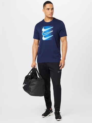 Nike Sportswear Póló 'Swoosh' - kék