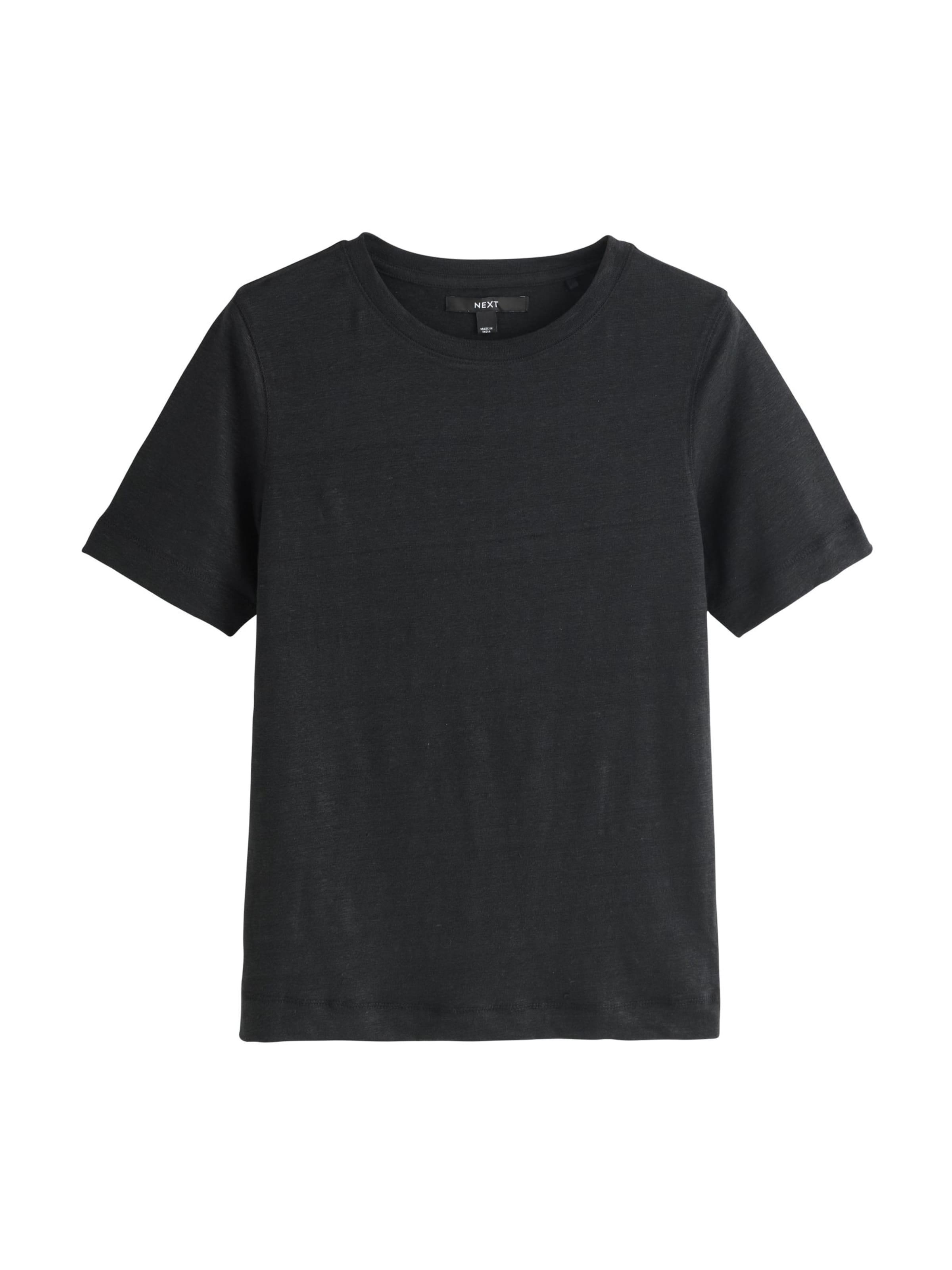 T-shirt 'N. Premium' Next en noir : devant