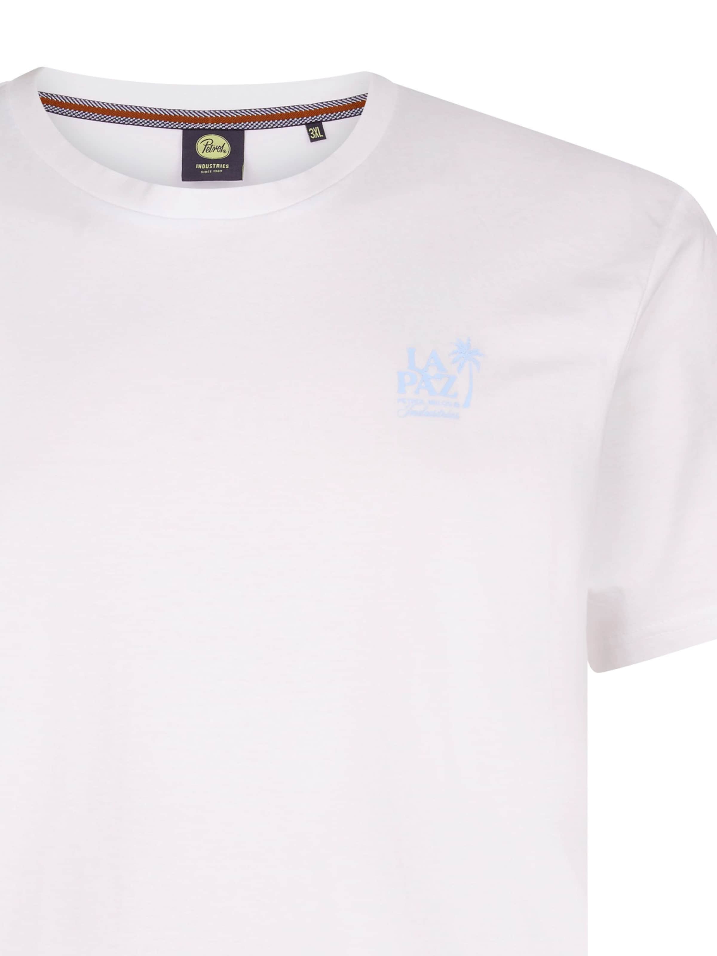 T-Shirt Petrol Industries en blanc