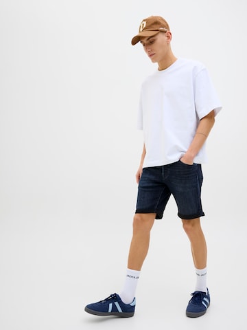 JACK & JONES Regular Дънки 'JJIRick JJFox' в синьо
