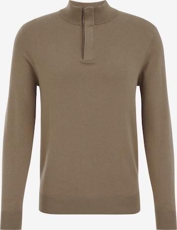 WE Fashion Neulepaita värissä ruskea: etupuoli