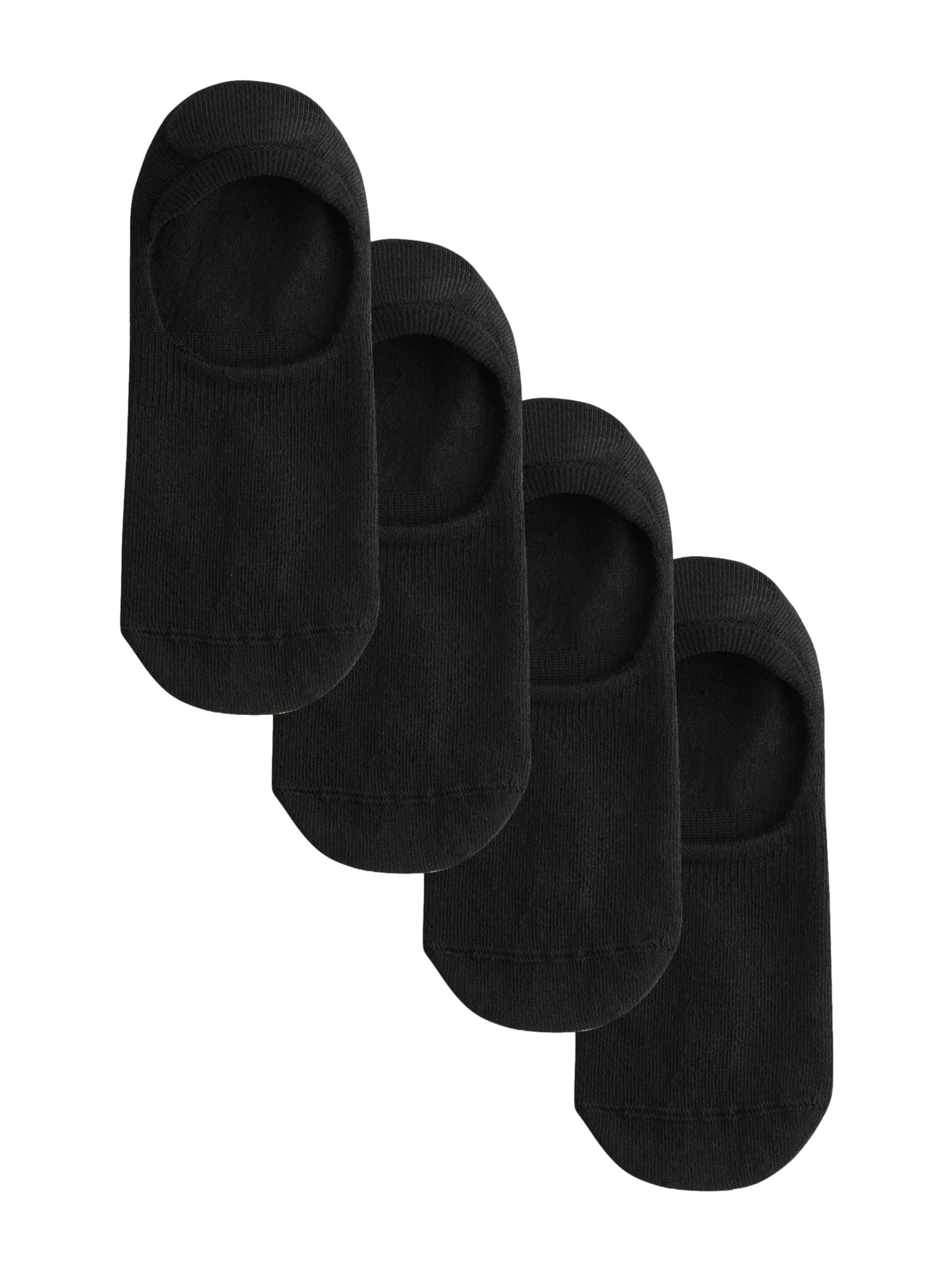 melns Next Zeķes pēdiņas: no priekšpuses