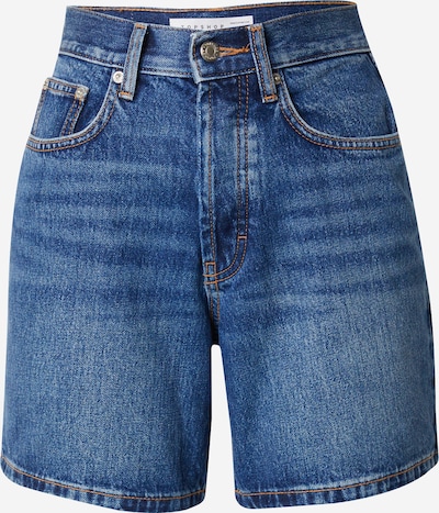 TOPSHOP Shorts in blue denim, Produktansicht