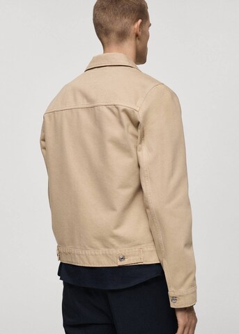 MANGO MAN Between-Season Jacket 'Bryan' in Beige