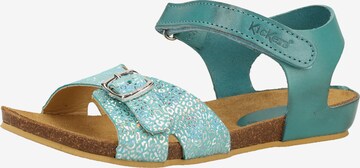 Kickers Sandalen in Blauw: voorkant