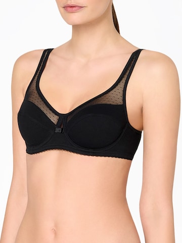 Nur Die T-Shirt Bügel-BH ' Pure Elegance ' in Schwarz