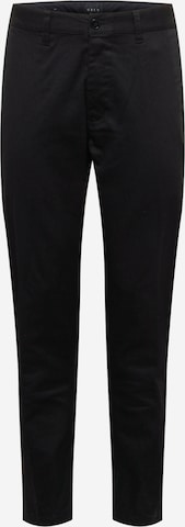 Regular Pantalon chino Obey en noir : devant