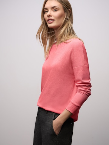 STREET ONE Koszulka w kolorze różowy: przód