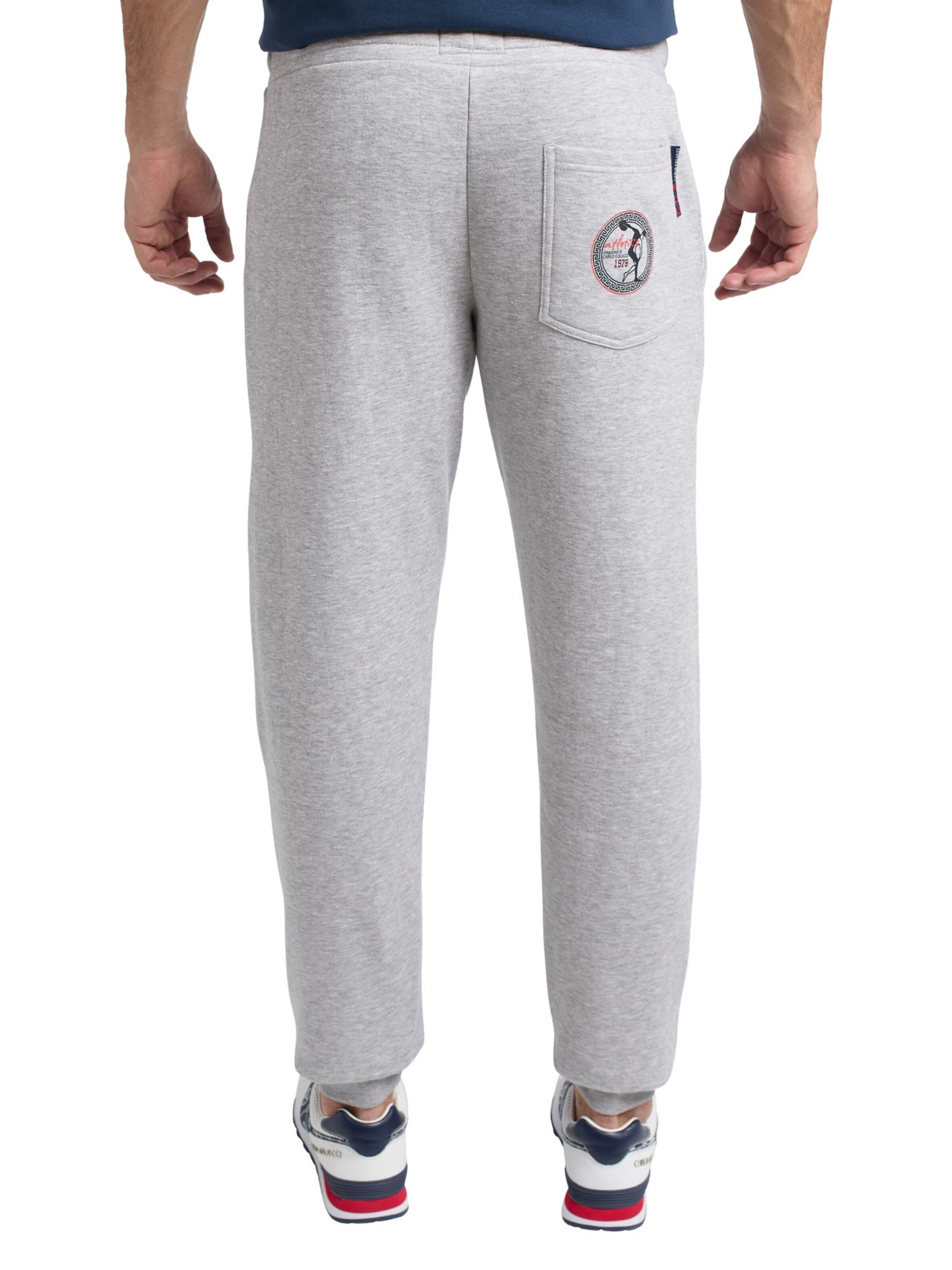 Carlo Colucci Regular Broek 'De Polo' in Grijs