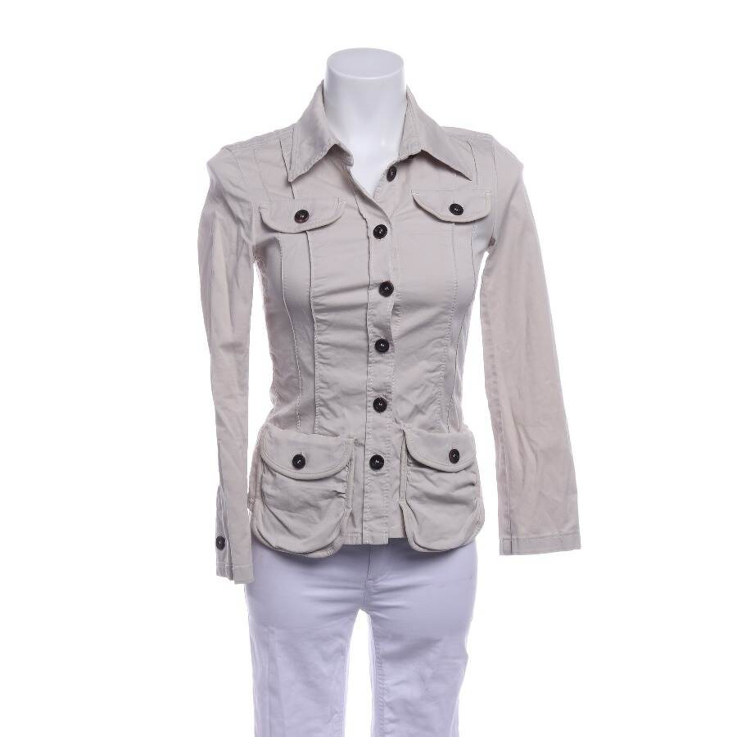 Marc Cain Blazer in XS in White: front