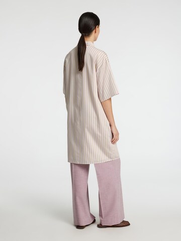 SELECTED - Vestido camisero en rosa