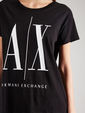 Maglietta di ARMANI EXCHANGE in nero