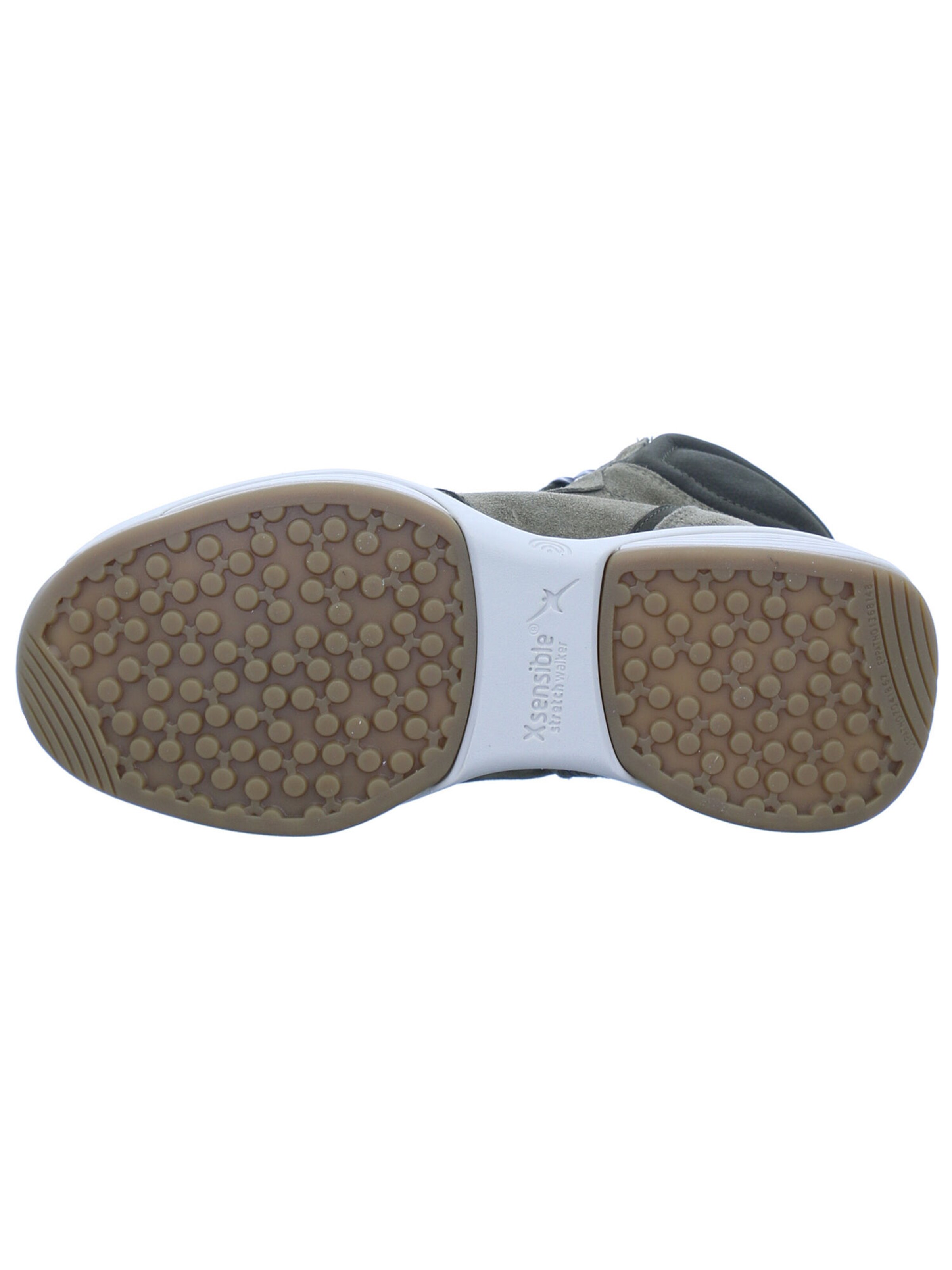 Xsensible Schnürstiefelette in Grün