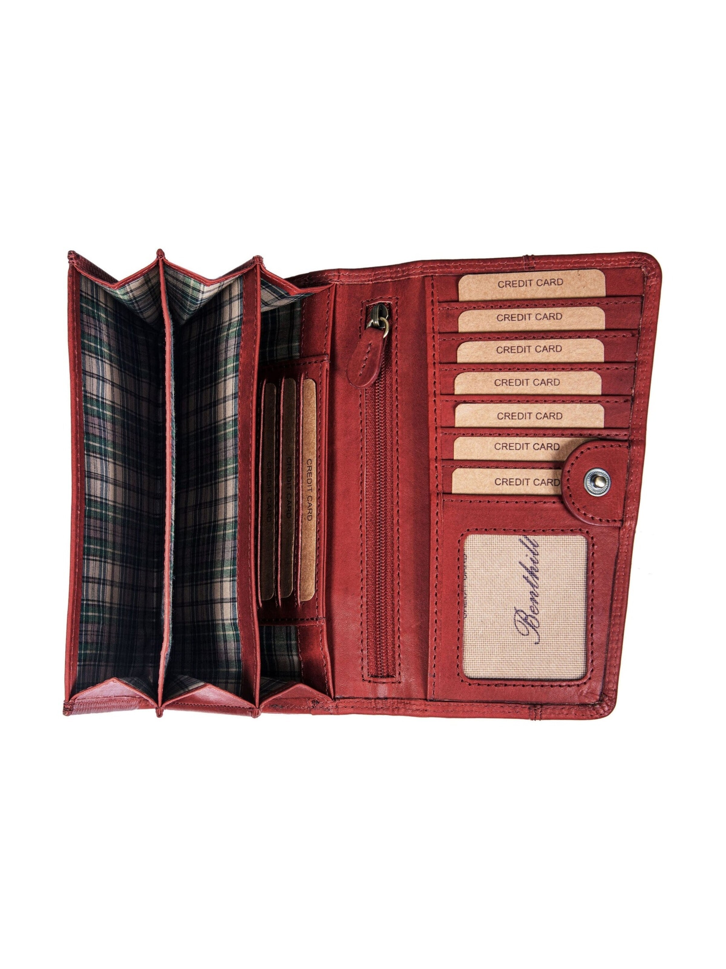 Benthill Wallet in Red