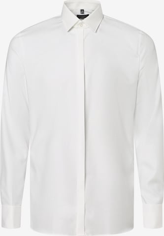 OLYMP Slim Fit Businesshemd in Weiß: Vorderseite