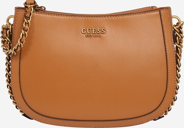 GUESS Shoulder bag 'ABEY' in Brown