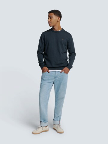 No Excess Pullover in Blau