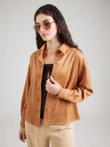 ABOUT YOU Between-Season Jacket 'Jolin' in Brown: front