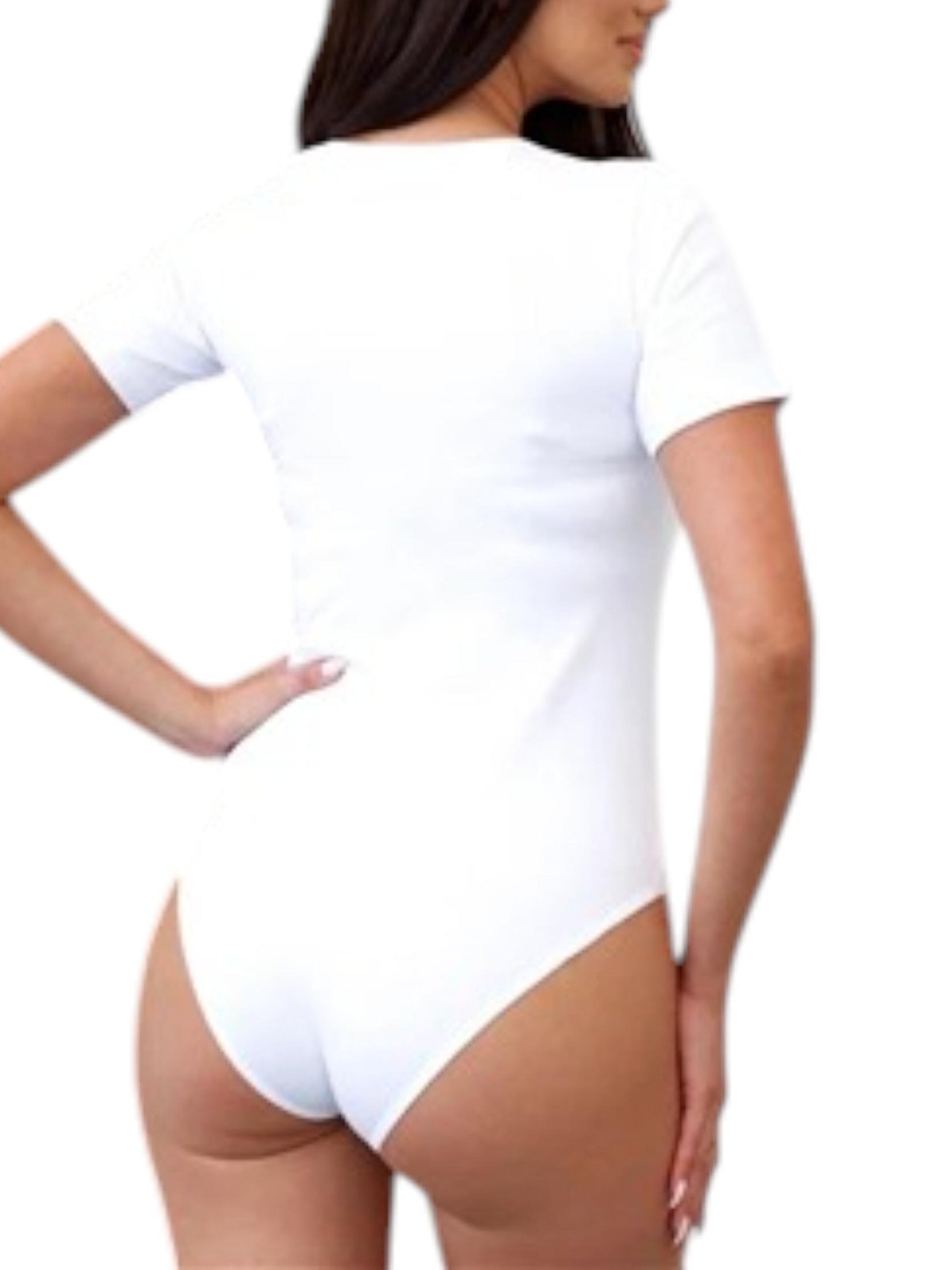 fashionshowcase Shirtbody 'BODYBASE' i hvid