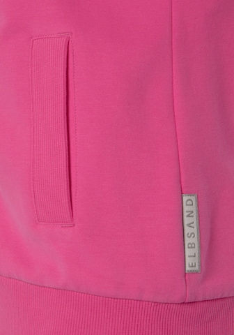 Elbsand Sweatjacke in Pink