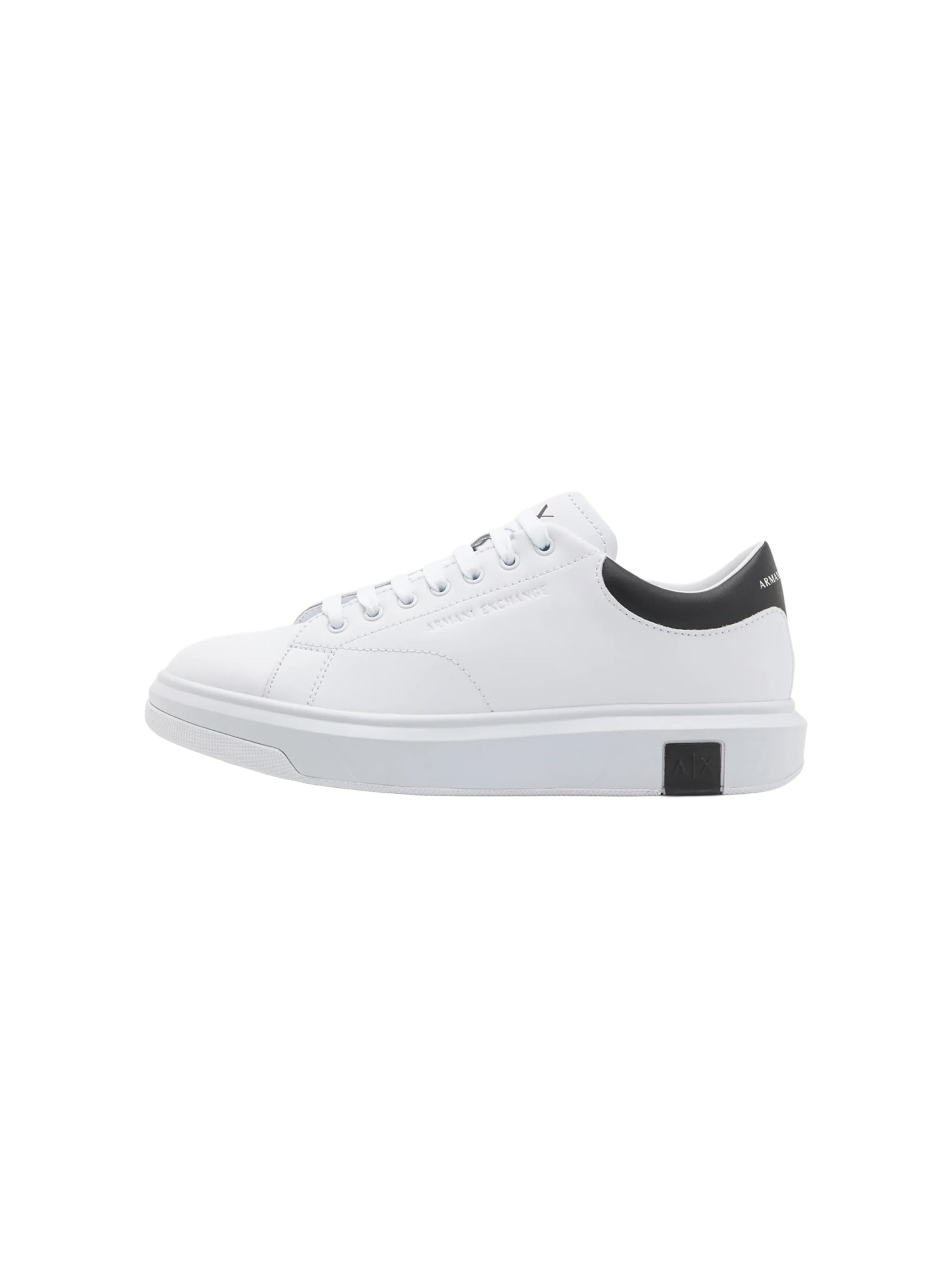 ARMANI EXCHANGE Sneakers laag in Wit: voorkant