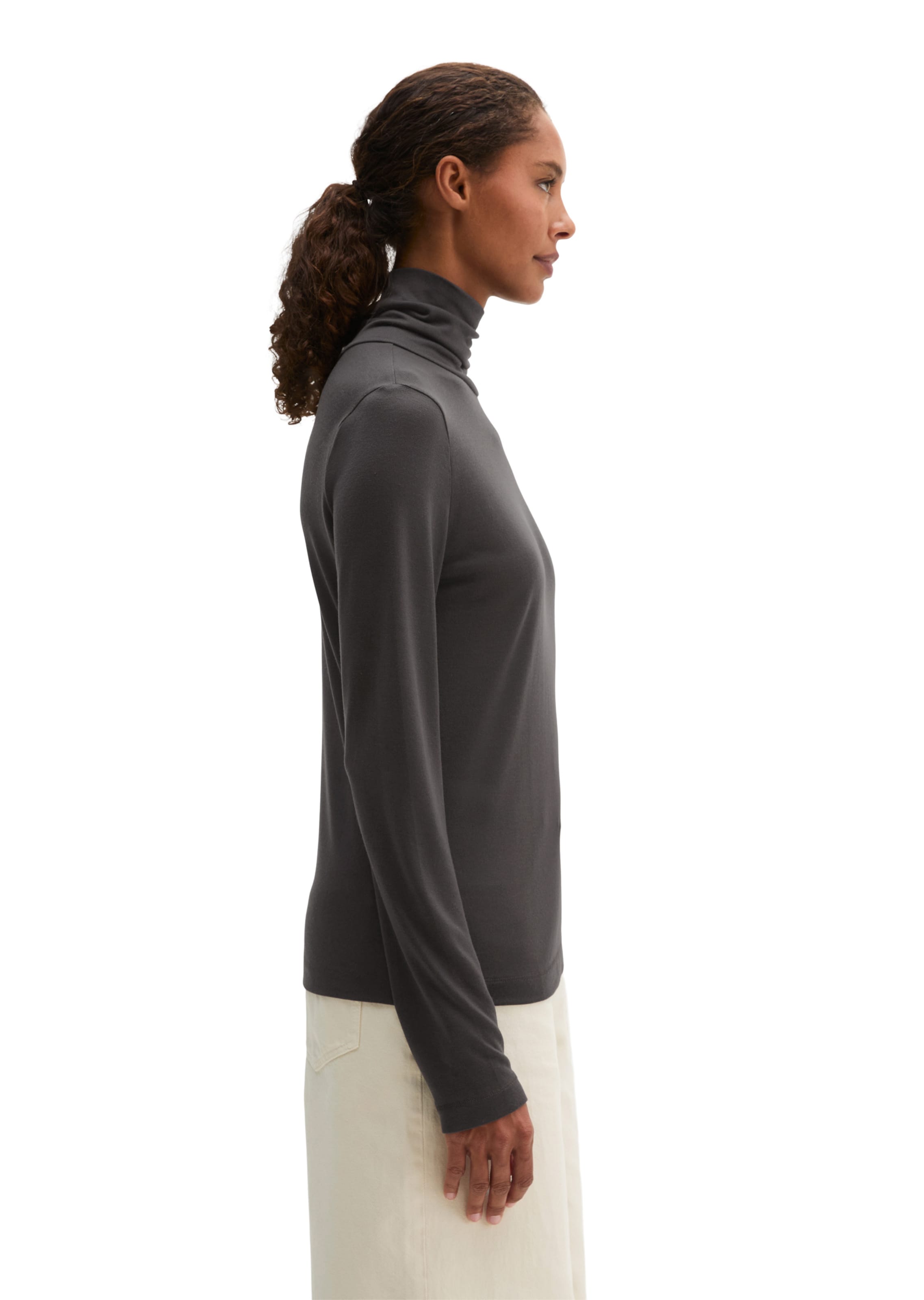 Marc O'Polo Shirt in Grey: side