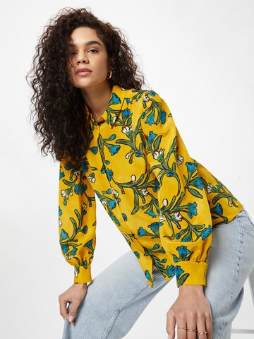 Weekend Max Mara Bluse 'EPOPEA' in Gelb: Vorderseite