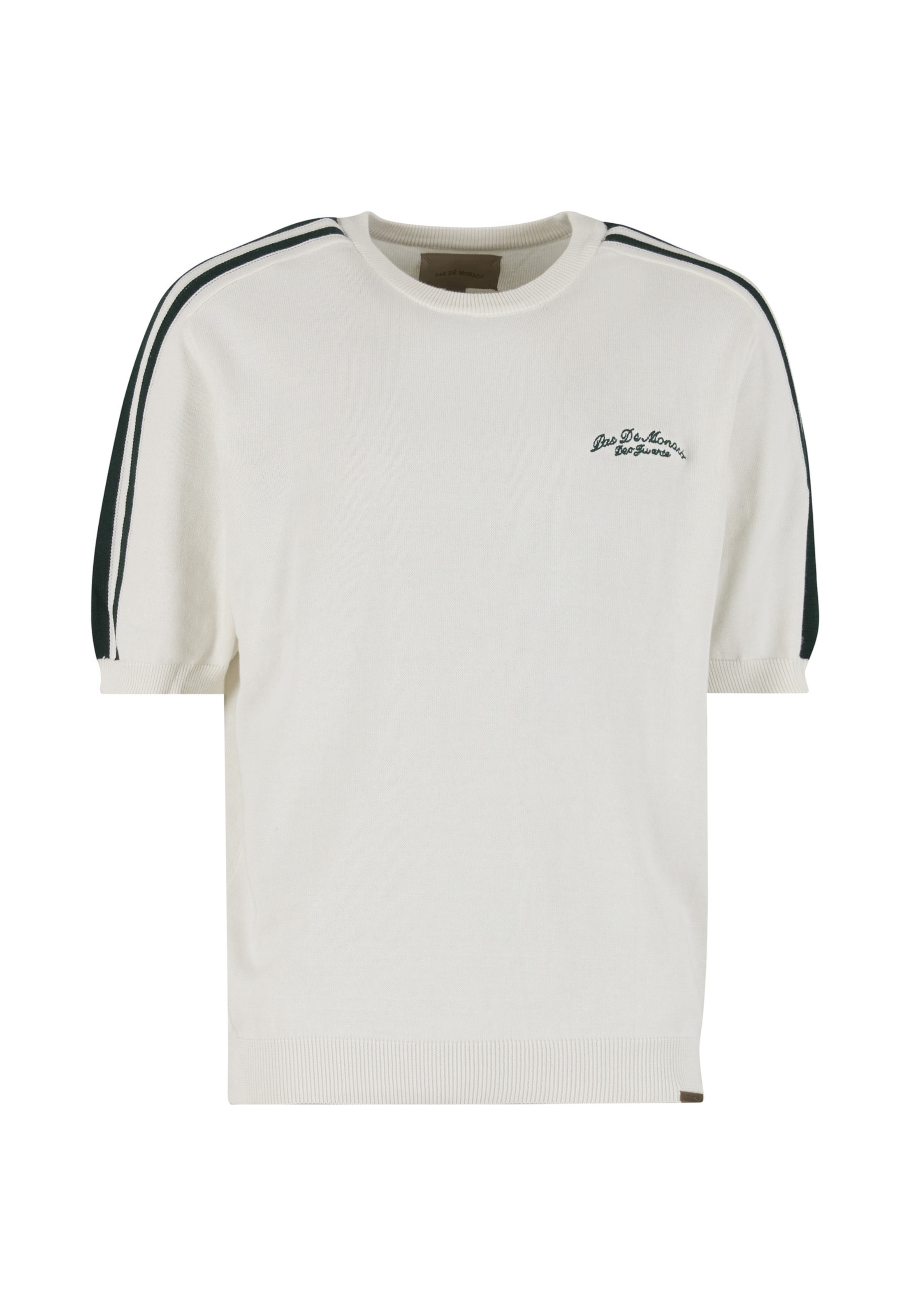 T-Shirt Pas De Monaco en blanc : devant