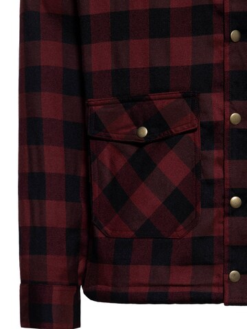 King Kerosin Regular Fit Hemd in Rot
