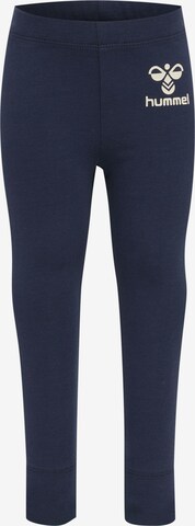 Hummel Skinny Leggings 'Maule' in Blauw: voorkant