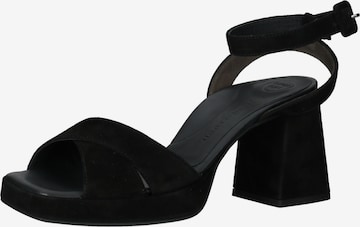 Paul Green Sandals in Black: front