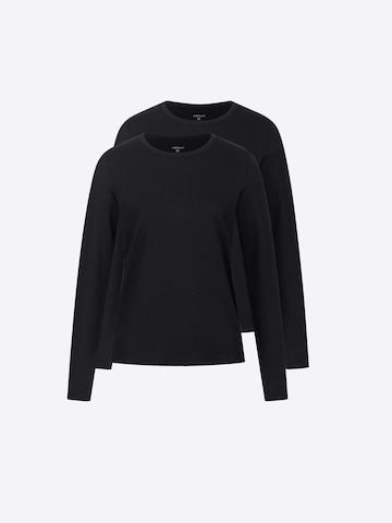 T-shirt 'LIGHT TOUCH' Erlich Textil en noir