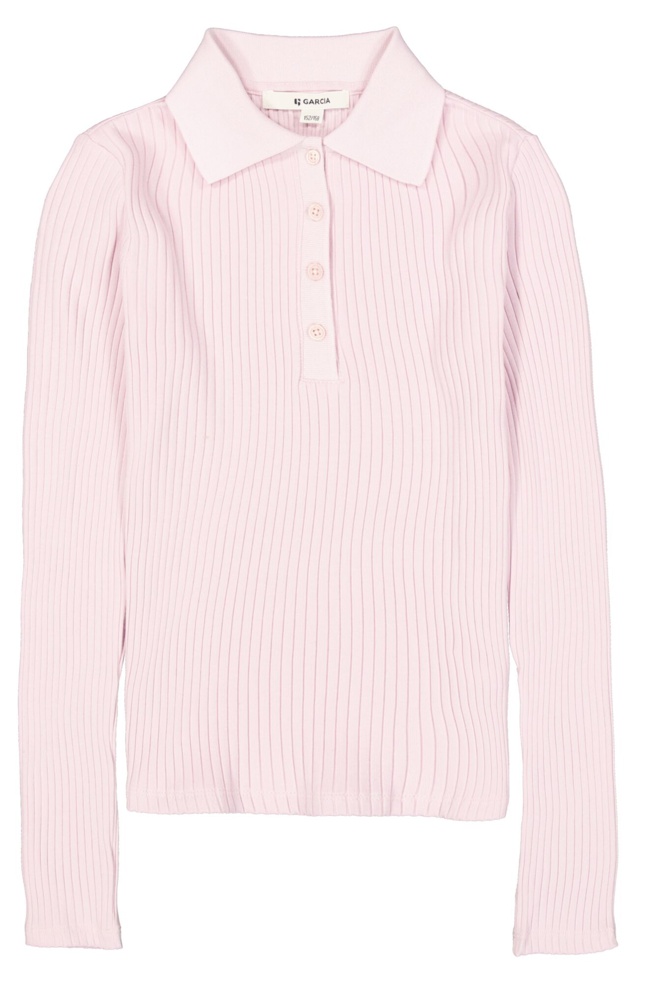 GARCIA Shirt in Roze: voorkant
