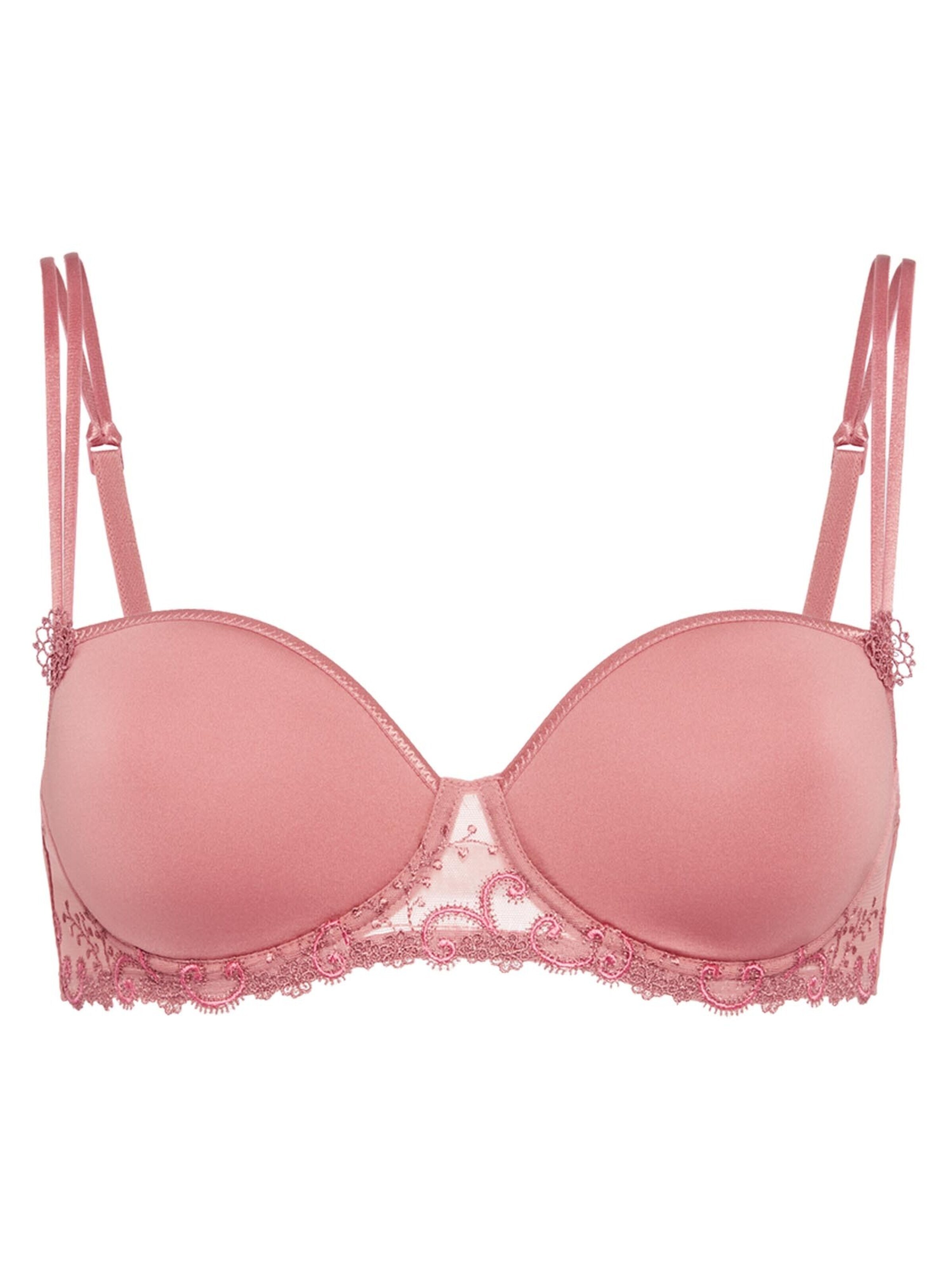 Simone Perele T-shirt BH 'Délice' in Roze: voorkant